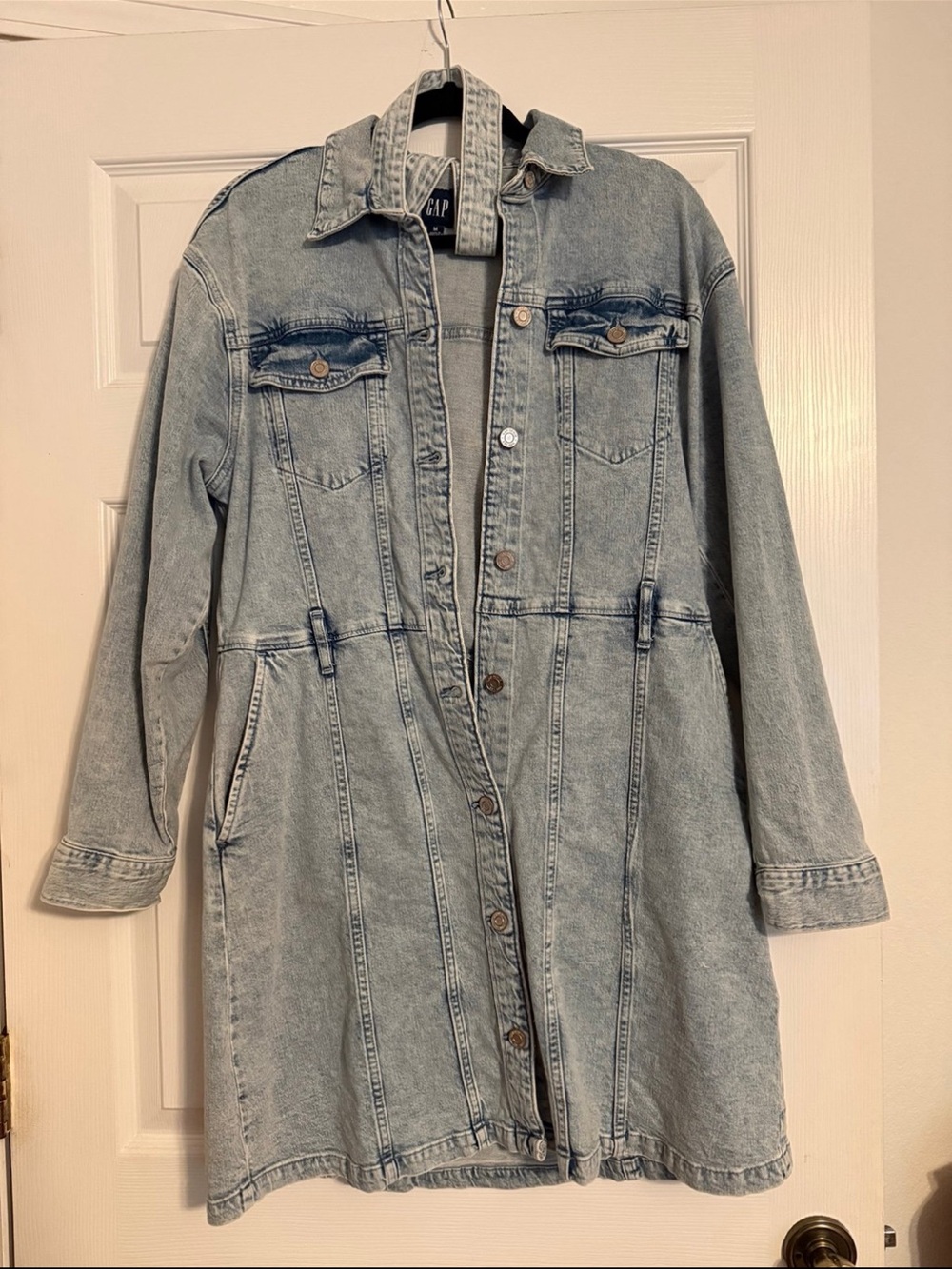 GAP Light Wash Denim dress